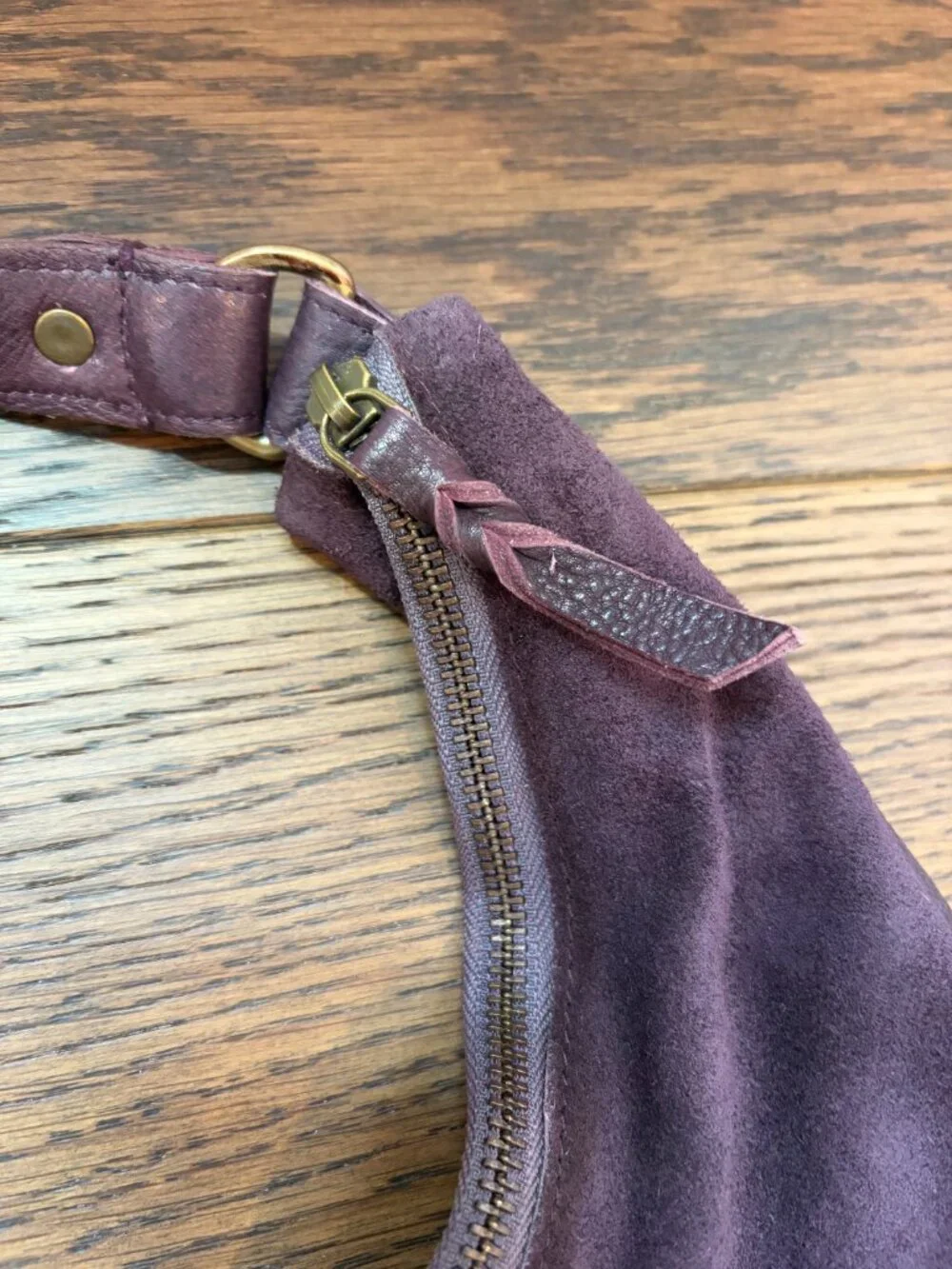 Sample Suede Hobo Bag from Free People - NWOT